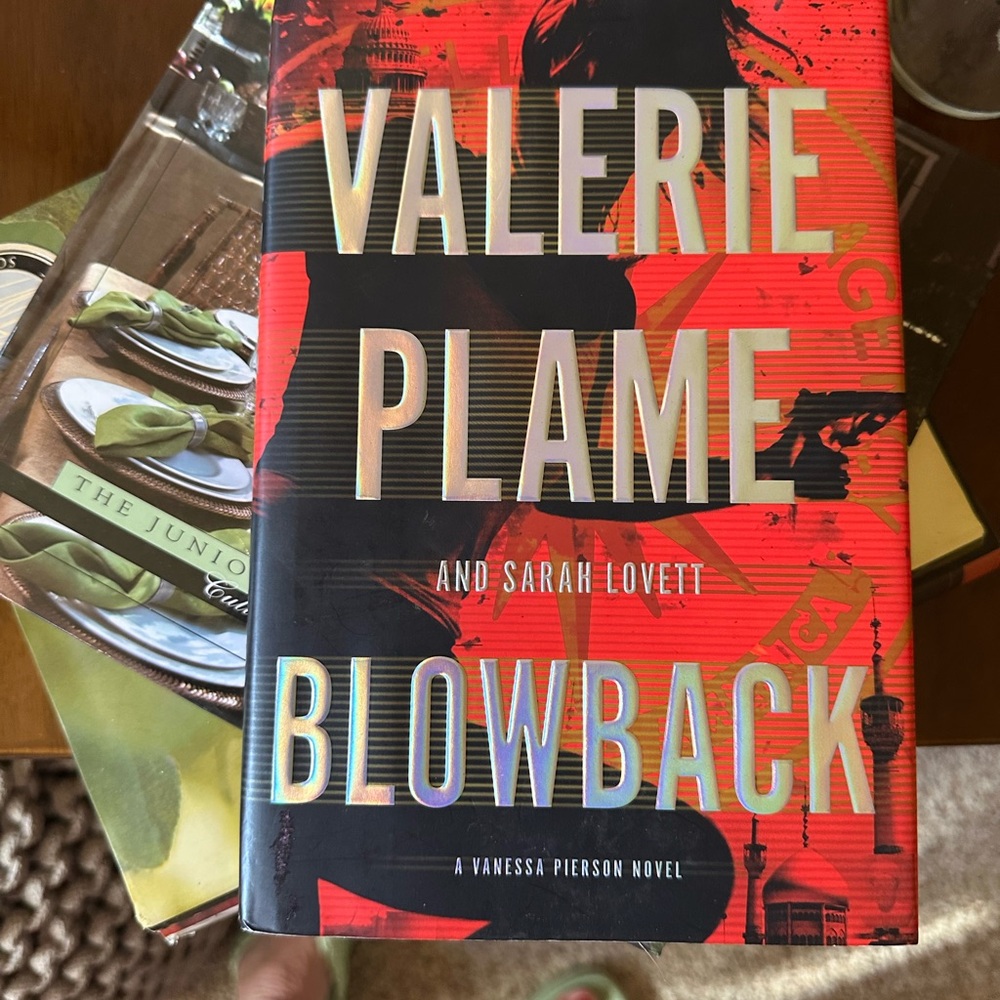 Blowback, a book by Valerie Plume